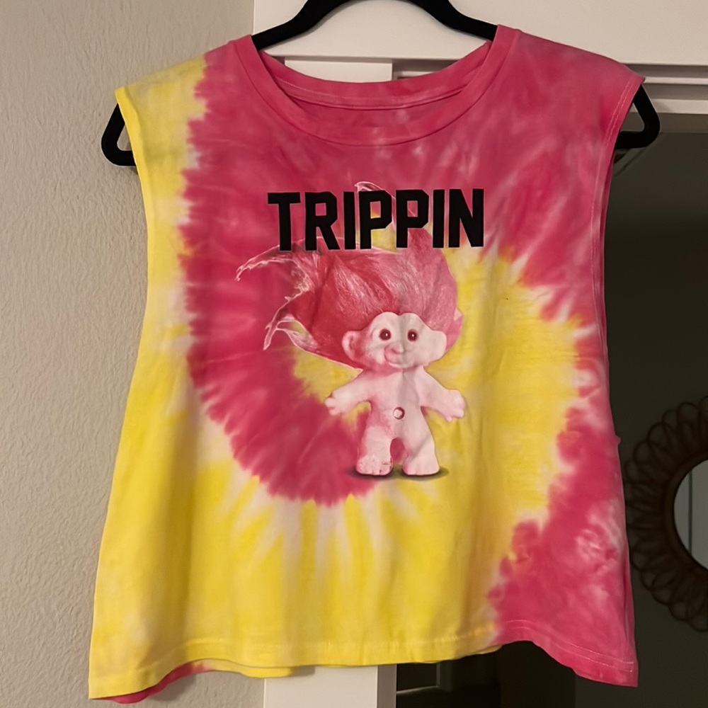 Trolls muscle tee, women’s size medium